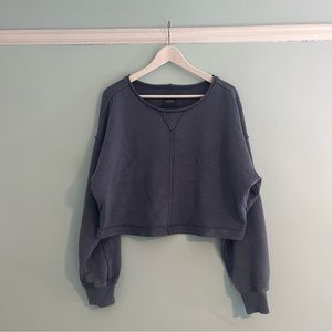 Aerie Beach Party Cropped Crewneck